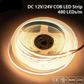 LED Strip COB 320 480 LEDs/m 24V IP20 5М/16.4ft